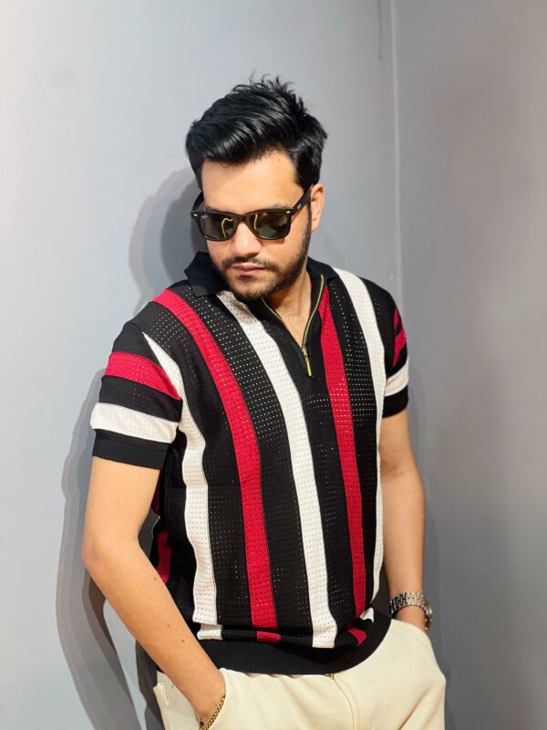 Luxury Knitted Short-sleeve Polo
